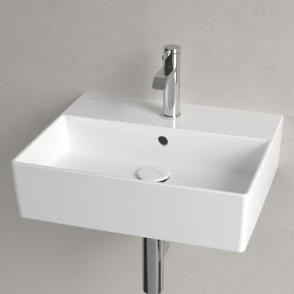 Villeroy & Boch 4A225G01 - Επιτοίχιος/επιτραπέζιος νιπτήρας MEMENTO 50x42cm κεραμικός/λευκός