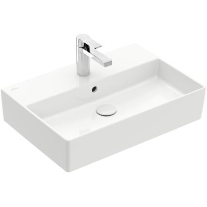 Villeroy & Boch 4A226G01 - Επιτοίχιος/επιτραπέζιος νιπτήρας MEMENTO 60x42 cm, κεραμικός/λευκός
