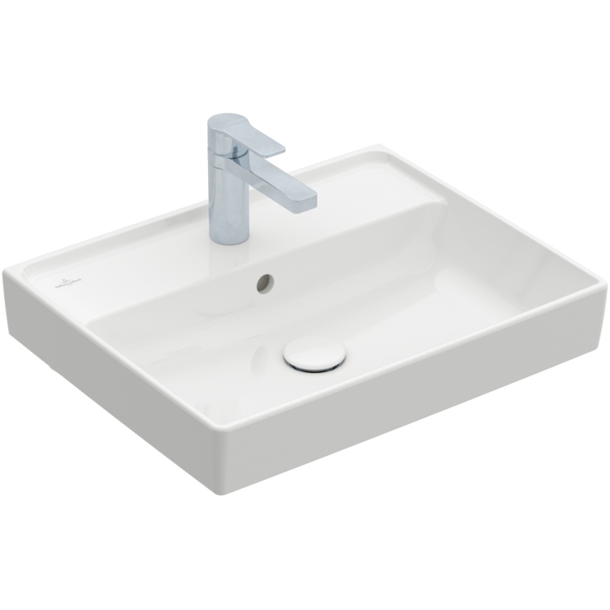 Villeroy & Boch 4A335501 - Επιτοίχιος νιπτήρας COLLARO 55 x 44 cm, κεραμικός, λευκός