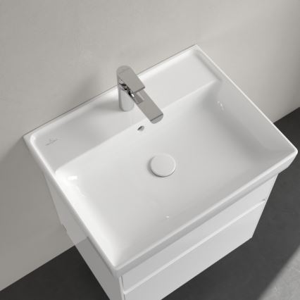 Villeroy & Boch 4A336001 - Επιτοίχιος νιπτήρας COLLARO 60x47 cm κεραμικό/λευκό