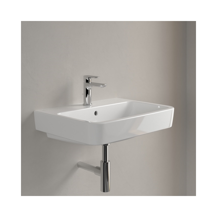 Villeroy & Boch 4A416G01 - Επιτοίχιος νιπτήρας O.NOVO 60x46 cm κεραμικός/λευκός