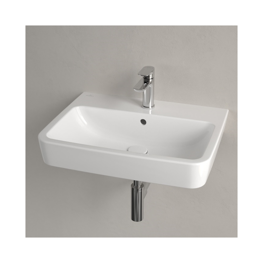 Villeroy & Boch 4A416G01 - Επιτοίχιος νιπτήρας O.NOVO 60x46 cm κεραμικός/λευκός