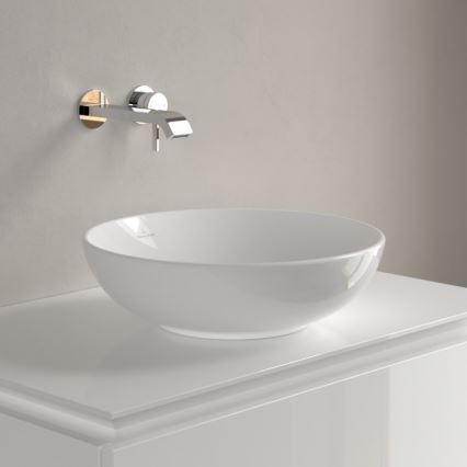 Villeroy & Boch 4A460001 - Νιπτήρας για πάγκο LOOP&FRIENDS Ø 42 cm κεραμικός/λευκός