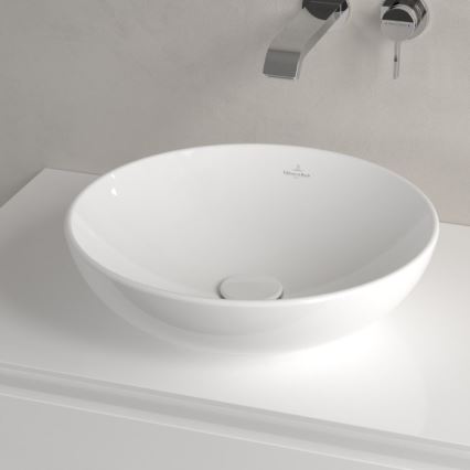 Villeroy & Boch 4A460001 - Νιπτήρας για πάγκο LOOP&FRIENDS Ø 42 cm κεραμικός/λευκός