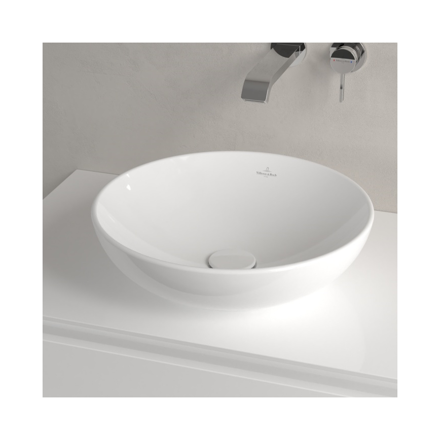 Villeroy & Boch 4A460001 - Νιπτήρας για πάγκο LOOP&FRIENDS Ø 42 cm κεραμικός/λευκός