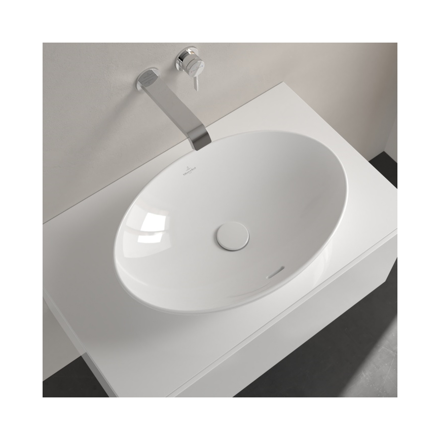Villeroy & Boch 4A470001 - Επιτραπέζιος νιπτήρας LOOP&FRIENDS 56x38 εκ. κεραμικός/λευκός