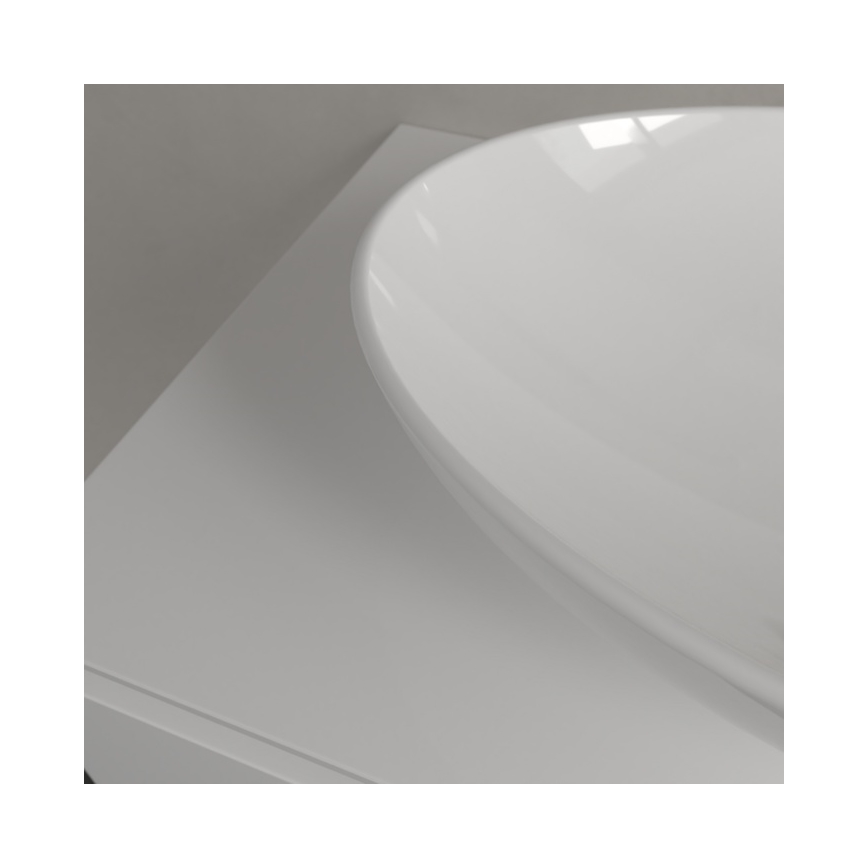 Villeroy & Boch 4A470001 - Επιτραπέζιος νιπτήρας LOOP&FRIENDS 56x38 εκ. κεραμικός/λευκός