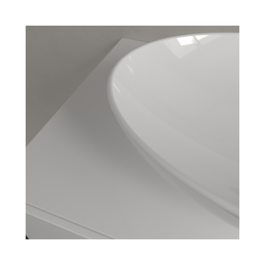 Villeroy & Boch 4A470101 - Επιτραπέζιος νιπτήρας LOOP&FRIENDS 56x38 cm κεραμικός/λευκός