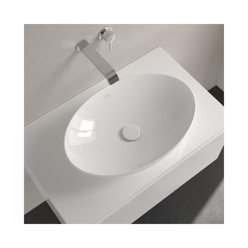 Villeroy & Boch 4A4701R1 - Επιτραπέζιος νιπτήρας LOOP&FRIENDS 56x38 cm, κεραμικός/λευκός