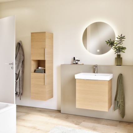 Villeroy & Boch 4A876001 - Επιτοίχιος νιπτήρας ARCHITECTURA 60x45 cm κεραμικός/λευκός