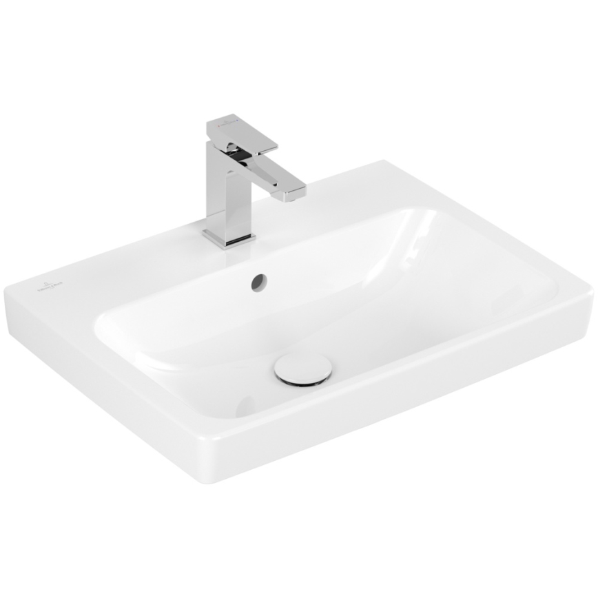 Villeroy & Boch 4A876001 - Επιτοίχιος νιπτήρας ARCHITECTURA 60x45 cm κεραμικός/λευκός
