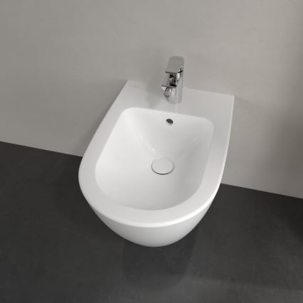 Villeroy & Boch 54000001 - Κρεμαστό μπιντέ SUBWAY 2.0 37x56 εκ. κεραμικό/λευκό
