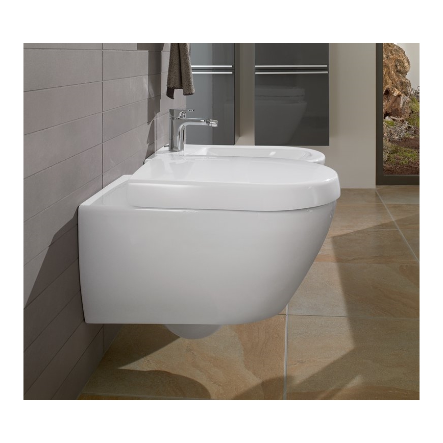 Villeroy & Boch 540000R1 - Κρεμαστό μπιντέ SUBWAY 2.0 37x56,5 cm κεραμικό/λευκό