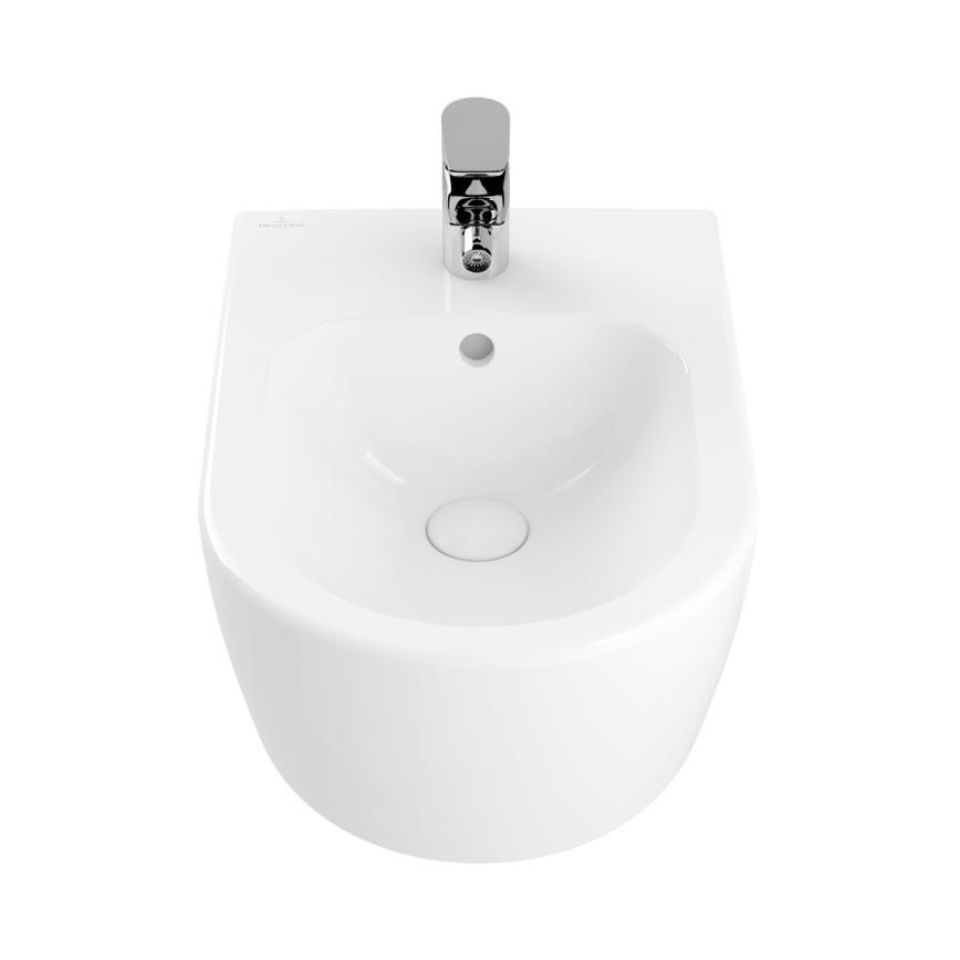 Villeroy & Boch 54050001 - Επιτοίχιο μπιντέ AVENTO κεραμικό/λευκό