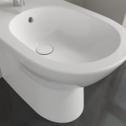 Villeroy & Boch 54610001 - Επιδαπέδιο Μπιντέ O.NOVO 57x36 cm κεραμικό/λευκό