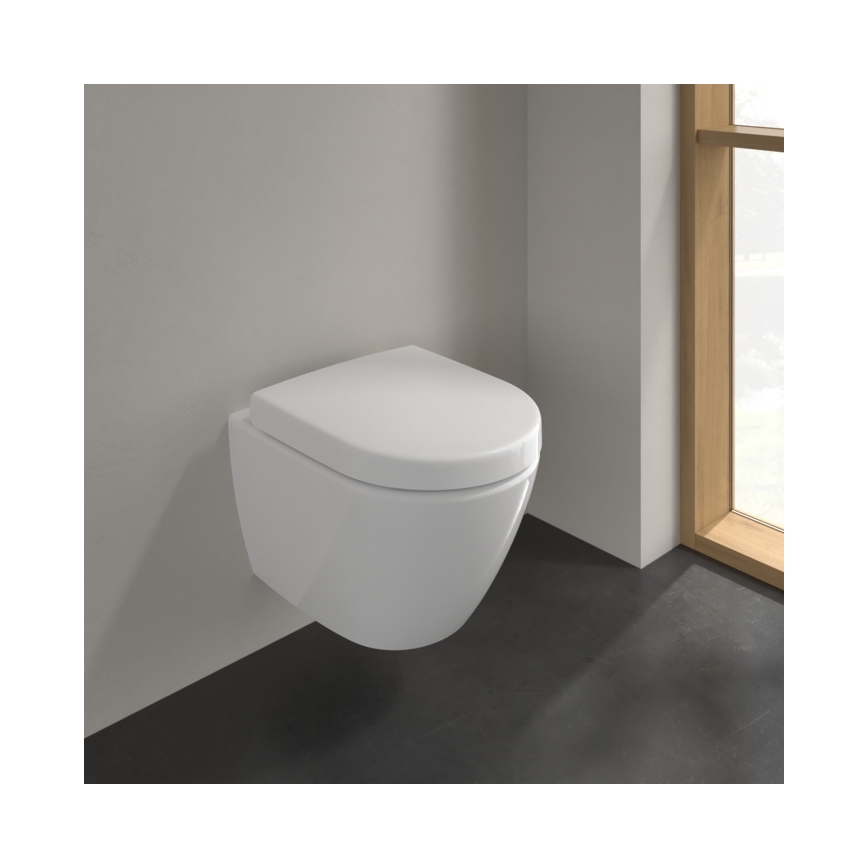 Villeroy & Boch 5606R0R1 - Κρεμαστή λεκάνη WC SUBWAY 2.0 πορσελάνη/λευκή