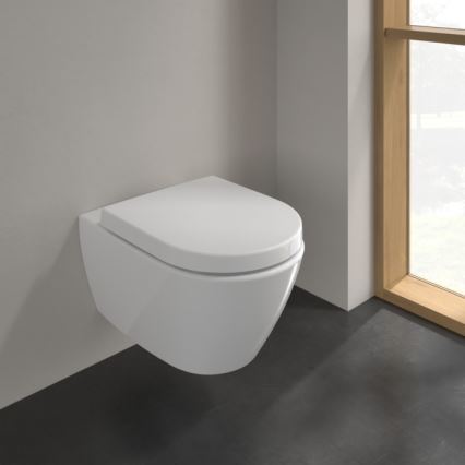 Villeroy & Boch 5614R001 - Επιτοίχια λεκάνη WC SUBWAY 2.0, κεραμική/λευκή