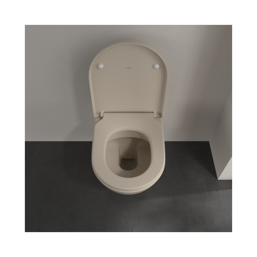 Villeroy & Boch 5614R0AM - Κρεμαστή λεκάνη WC SUBWAY 2.0 πορσελάνινη/μπεζ