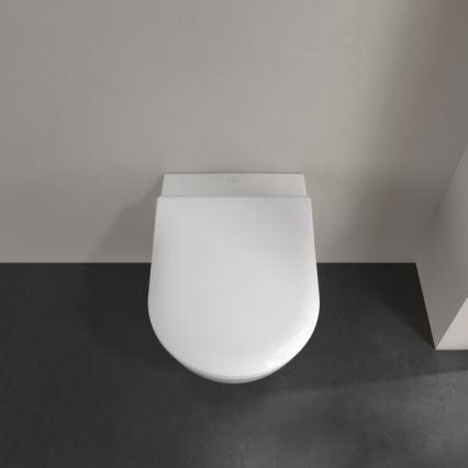 Villeroy & Boch 5614R201 - Κρεμαστή λεκάνη WC με κάθισμα SoftClose SUBWAY 2.0, κεραμική/λευκή