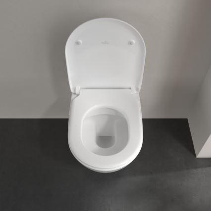 Villeroy & Boch 5614R201 - Κρεμαστή λεκάνη WC με κάθισμα SoftClose SUBWAY 2.0, κεραμική/λευκή