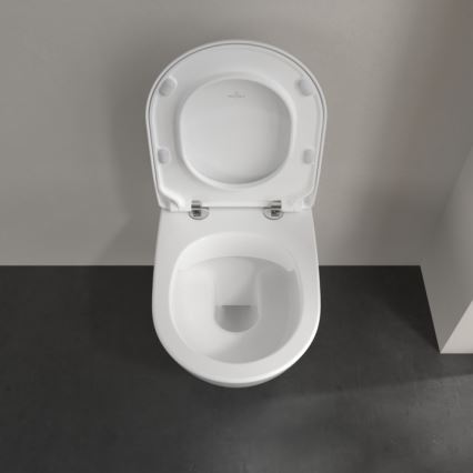 Villeroy & Boch 5614R201 - Κρεμαστή λεκάνη WC με κάθισμα SoftClose SUBWAY 2.0, κεραμική/λευκή