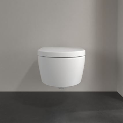 Villeroy & Boch 5656HRRW - Επιτοίχιο WC με κάθισμα SoftClose AVENTO, κεραμικό/λευκό