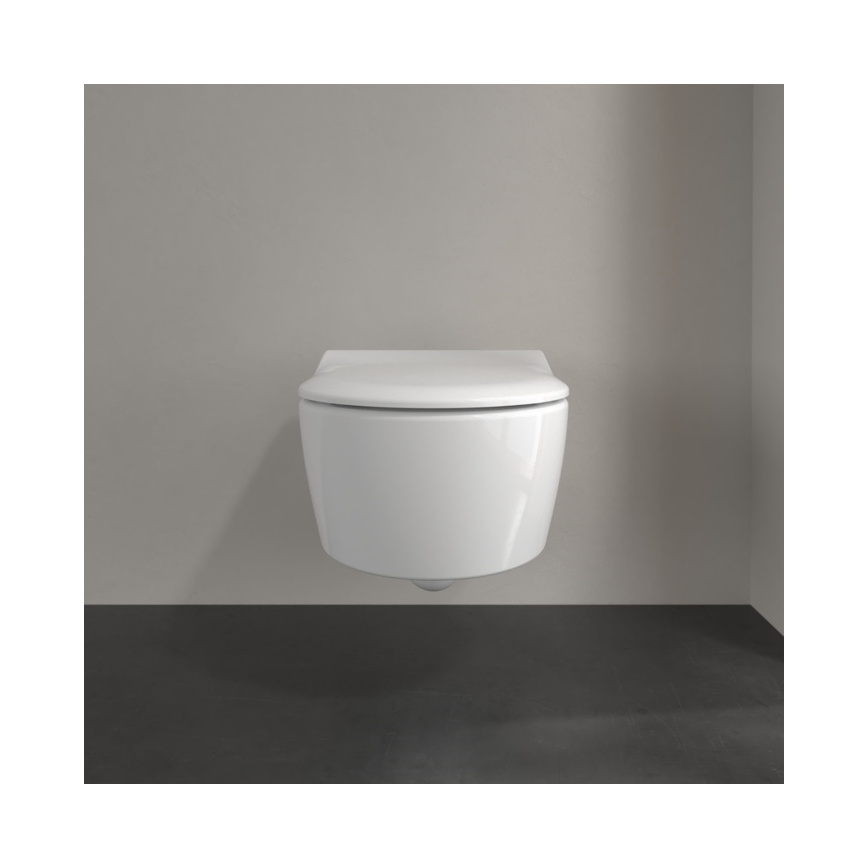 Villeroy & Boch 5656RS01 - Επιτοίχιο WC με κάθισμα SoftClose AVENTO κεραμικό/λευκό
