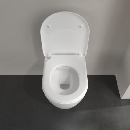 Villeroy & Boch 5656RS01 - Επιτοίχιο WC με κάθισμα SoftClose AVENTO κεραμικό/λευκό