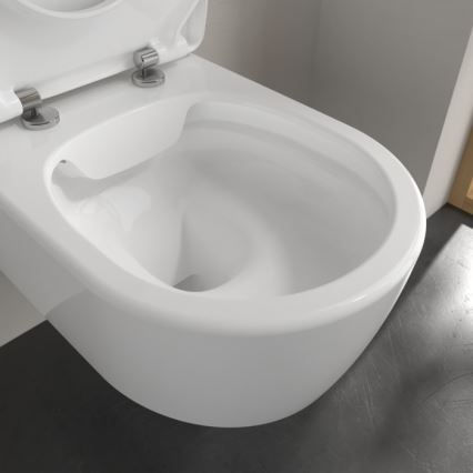 Villeroy & Boch 5656RS01 - Επιτοίχιο WC με κάθισμα SoftClose AVENTO κεραμικό/λευκό