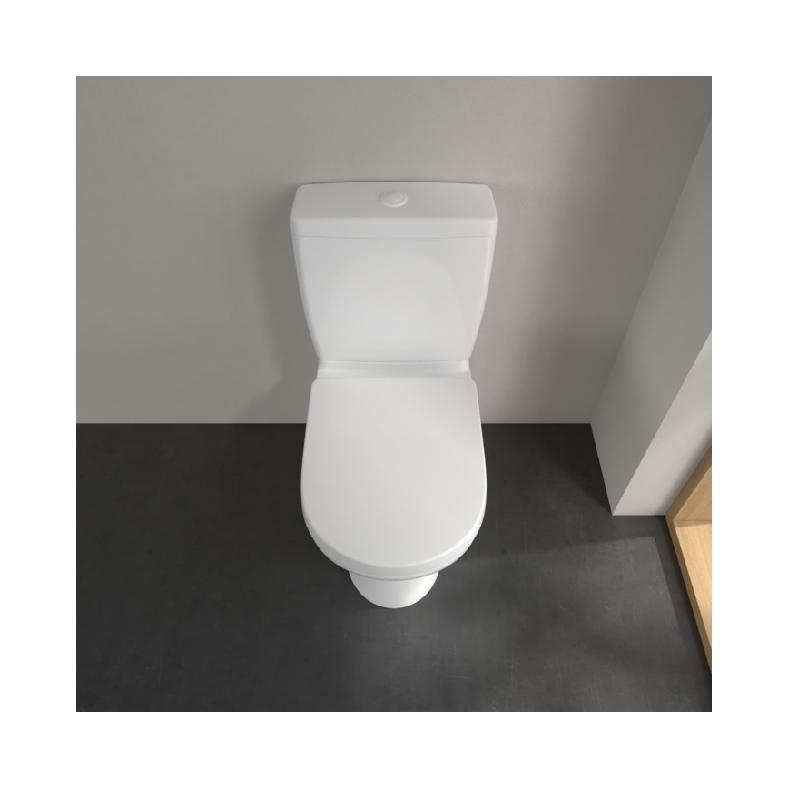 Villeroy & Boch 56581001 - Συνδυασμένη λεκάνη WC O.NOVO, κεραμική/λευκή
