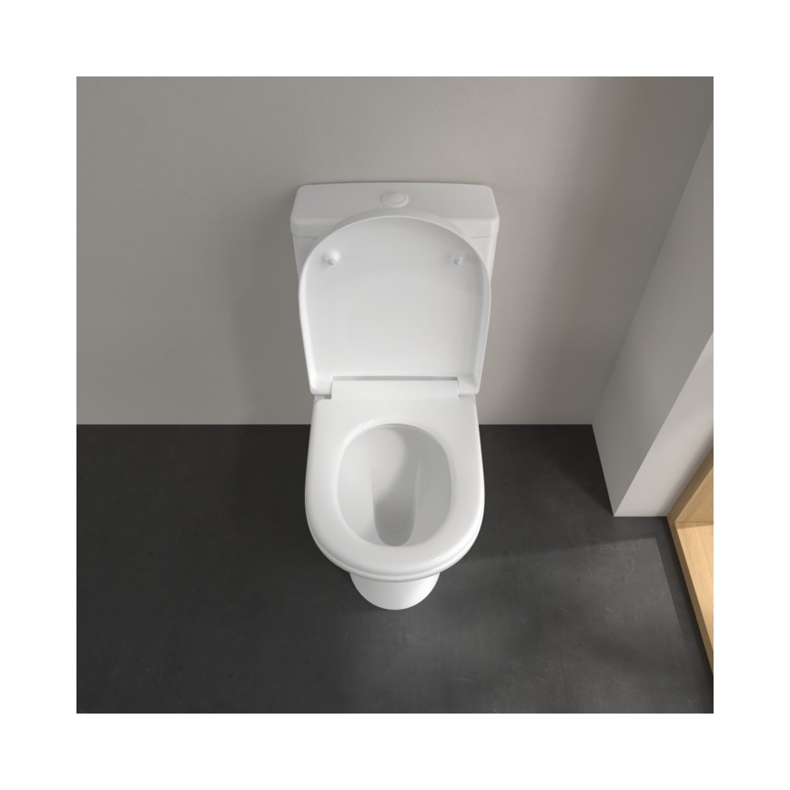Villeroy & Boch 56581001 - Συνδυασμένη λεκάνη WC O.NOVO, κεραμική/λευκή