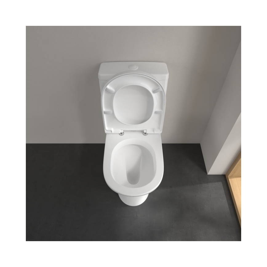Villeroy & Boch 56581001 - Συνδυασμένη λεκάνη WC O.NOVO, κεραμική/λευκή