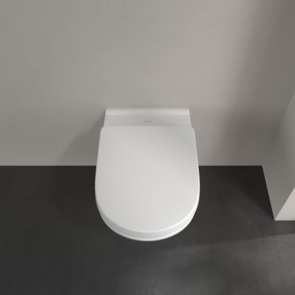 Villeroy & Boch 5660H101 - Επιτοίχιο WC με κάθισμα O.NOVO κεραμική/λευκή