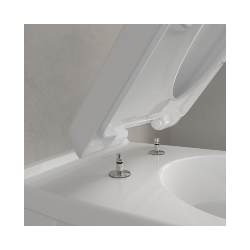 Villeroy & Boch 5660H101 - Επιτοίχιο WC με κάθισμα O.NOVO κεραμική/λευκή