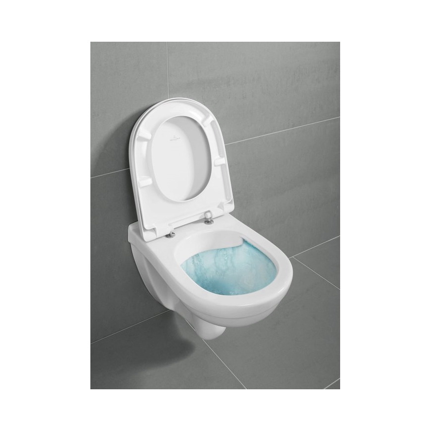 Villeroy & Boch 5660HR01 - Κρεμαστή λεκάνη WC με κάθισμα SoftClose O.NOVO κεραμική/λευκή