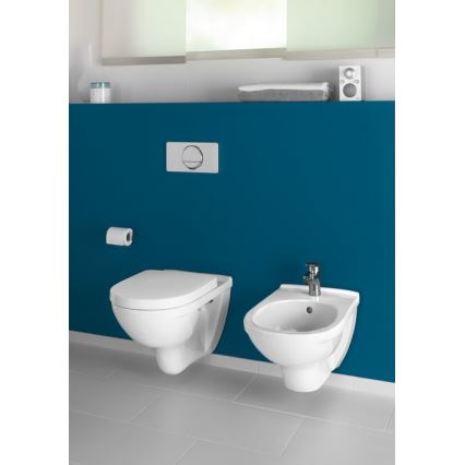 Villeroy & Boch 5660HR01 - Κρεμαστή λεκάνη WC με κάθισμα SoftClose O.NOVO κεραμική/λευκή