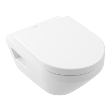 Villeroy & Boch 5684CL01 - Επιτοίχιο WC με κάθισμα SoftClose ARCHITECTURA κεραμική/λευκή