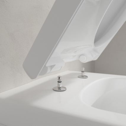 Villeroy & Boch 5684HRR1 - Επιτοίχιο WC με κάθισμα SoftClose ARCHITECTURA κεραμική/λευκή