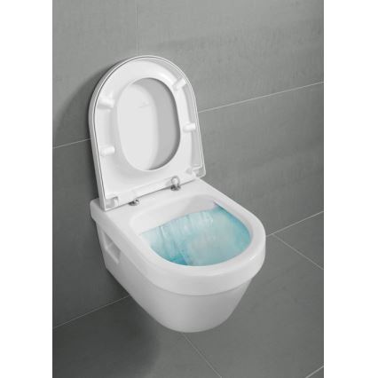 Villeroy & Boch 5684HRR1 - Επιτοίχιο WC με κάθισμα SoftClose ARCHITECTURA κεραμική/λευκή