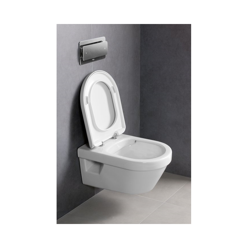 Villeroy & Boch 5684HRR1 - Επιτοίχιο WC με κάθισμα SoftClose ARCHITECTURA κεραμική/λευκή