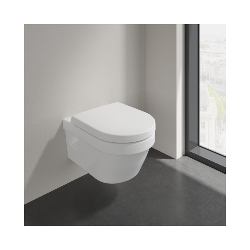 Villeroy & Boch 5684R001 - Επιτοίχιο WC ARCHITECTURA κεραμικό/λευκό