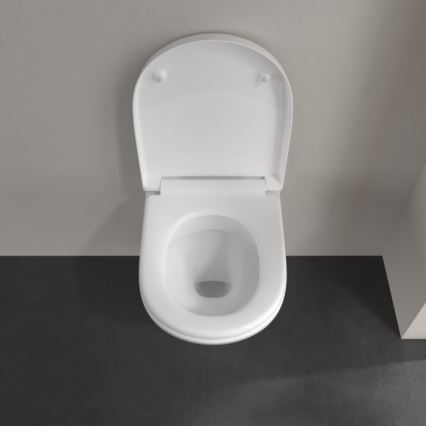 Villeroy & Boch 5688HR01 - Κρεμαστή λεκάνη WC με κάθισμα SoftClose O.NOVO κεραμική/λευκή