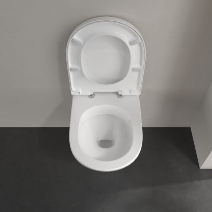 Villeroy & Boch 5688HR01 - Κρεμαστή λεκάνη WC με κάθισμα SoftClose O.NOVO κεραμική/λευκή