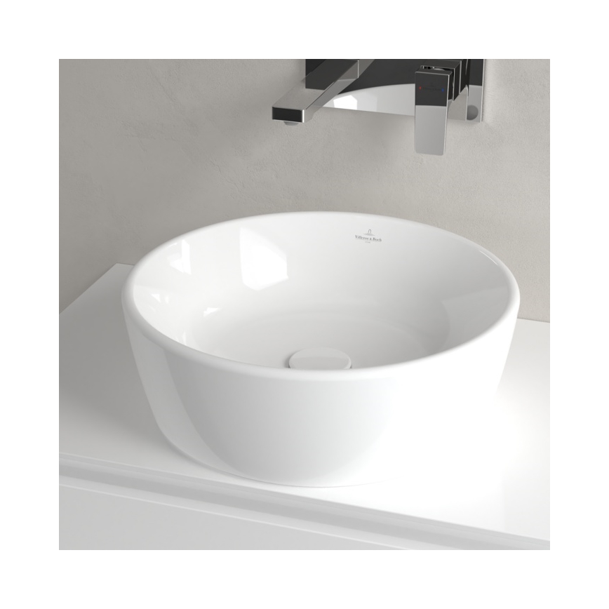 Villeroy & Boch 5A254501 - Επιτραπέζιος νιπτήρας ARCHITECTURA Ø 45 cm κεραμικός/λευκός