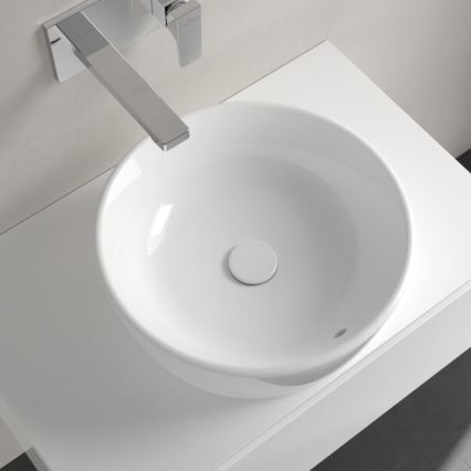 Villeroy & Boch 5A254501 - Επιτραπέζιος νιπτήρας ARCHITECTURA Ø 45 cm κεραμικός/λευκός