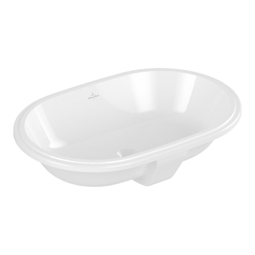 Villeroy & Boch 5A766001 - Εντοιχισμένος νιπτήρας ARCHITECTURA 57x37,5 cm κεραμικός/λευκός