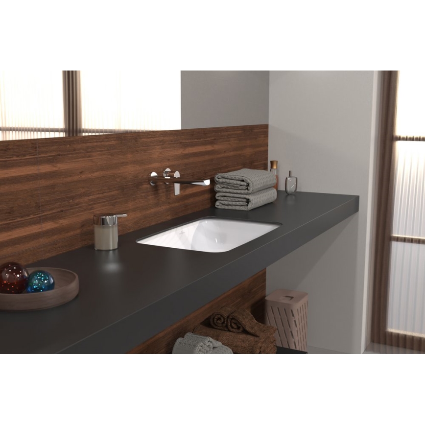 Villeroy & Boch 5A776101 - Εντοιχιζόμενος νιπτήρας ARCHITECTURA 57x37 cm κεραμικός/λευκός
