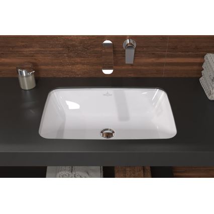 Villeroy & Boch 5A776101 - Εντοιχιζόμενος νιπτήρας ARCHITECTURA 57x37 cm κεραμικός/λευκός