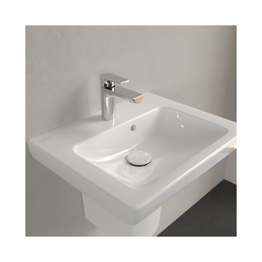 Villeroy & Boch 73155001 - Επιτοίχιος νιπτήρας SUBWAY 2.0 50x40 cm κεραμικός/λευκός