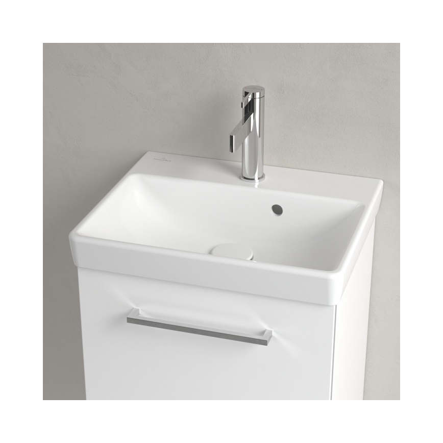 Villeroy & Boch 73584501 - Επιτοίχιος νιπτήρας AVENTO 45x37 cm κεραμικός/λευκός
